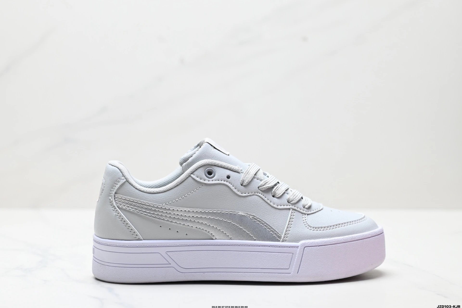 PUMA Skye Leather Sneakers Multicolor - Gallery Image 6 - Detailed View