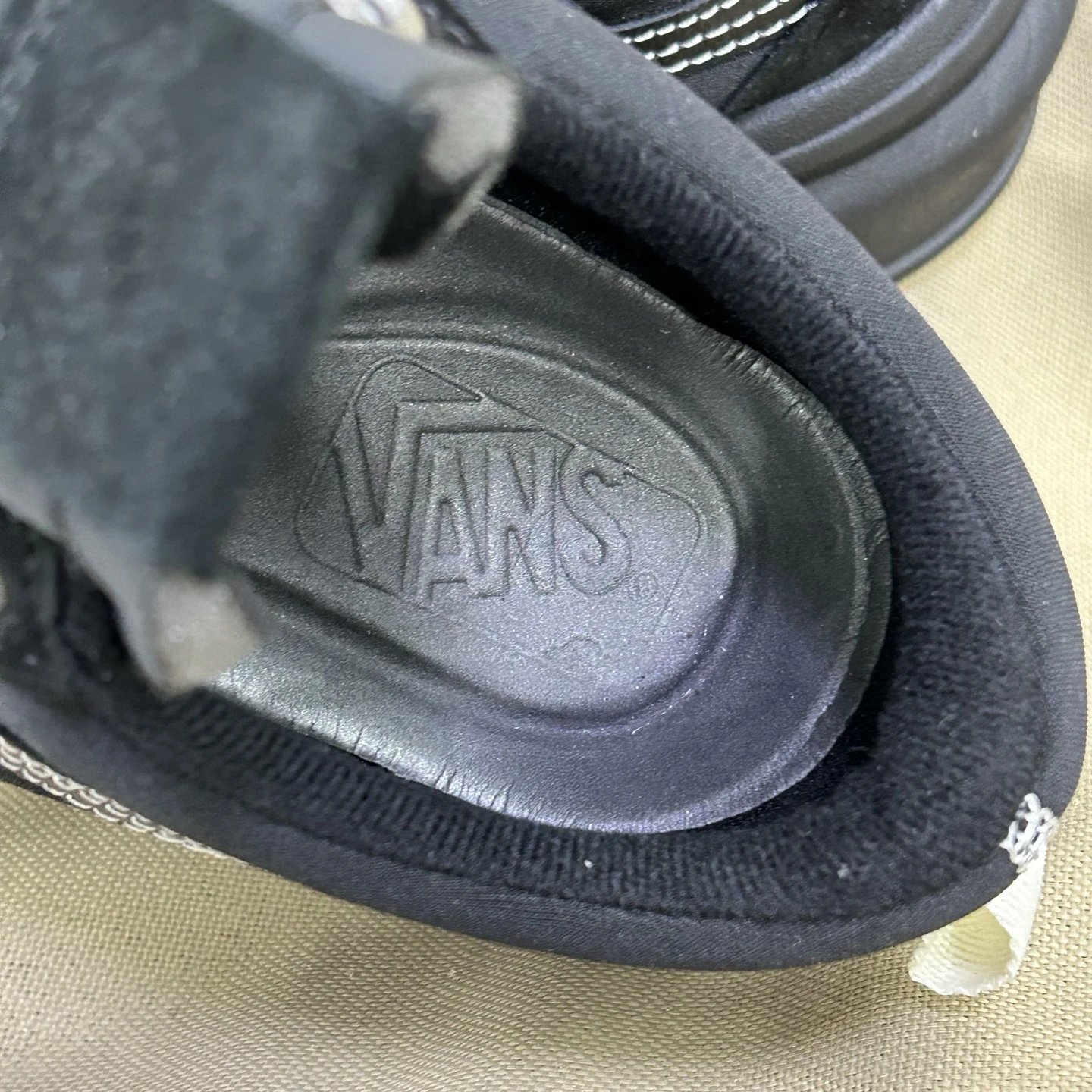 Old Skool Low Top Skate Sneakers Ebony Black - Gallery Image 4 - Detailed View