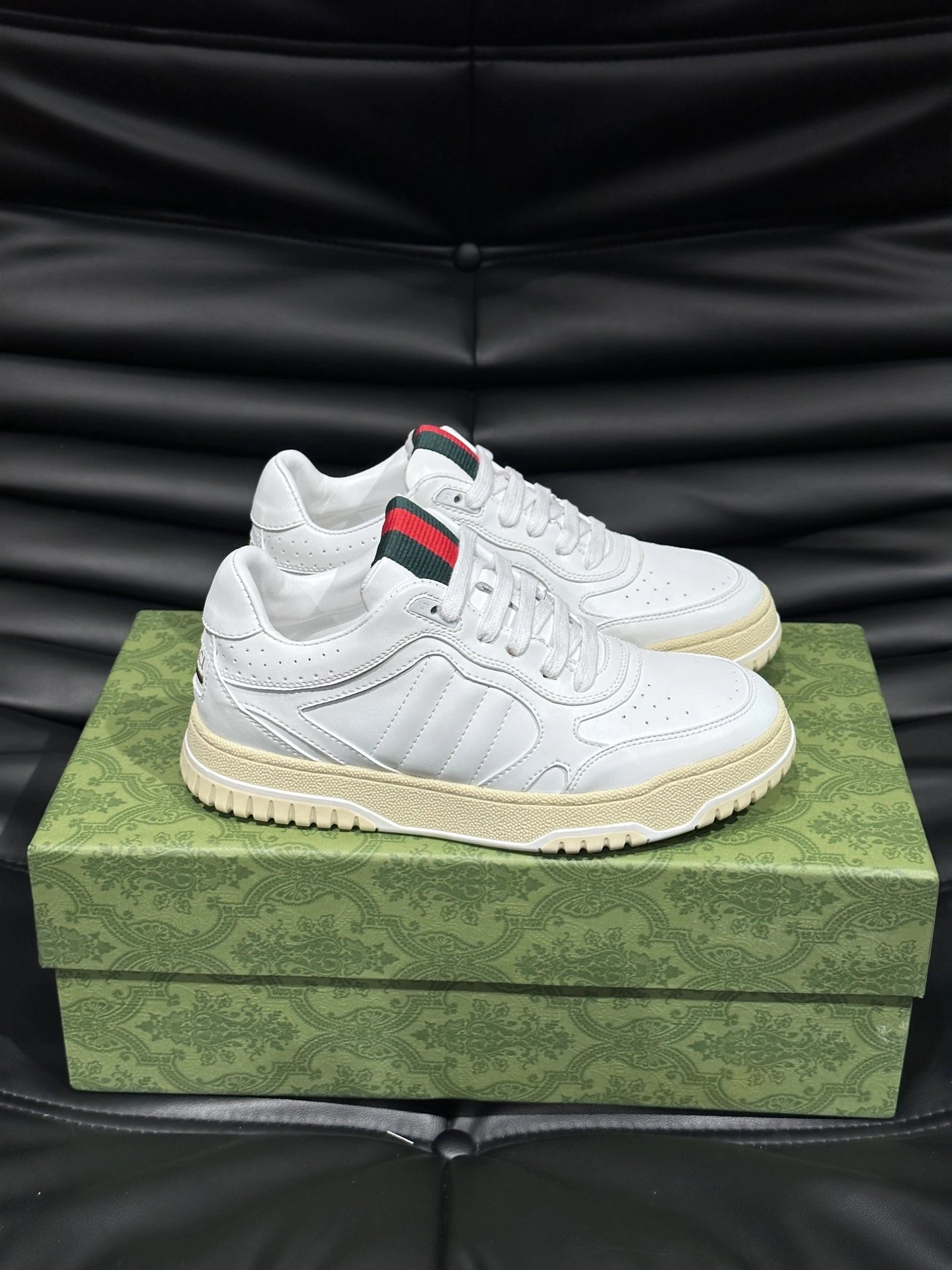 Gucci Re-Web Sneakers White