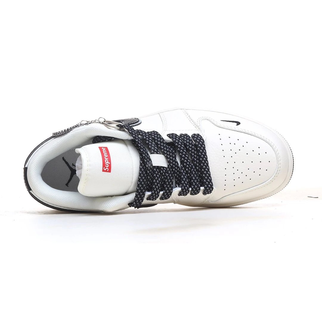 Leather Sneakers Low Midnight Blue - Gallery Image 4 - Detailed View