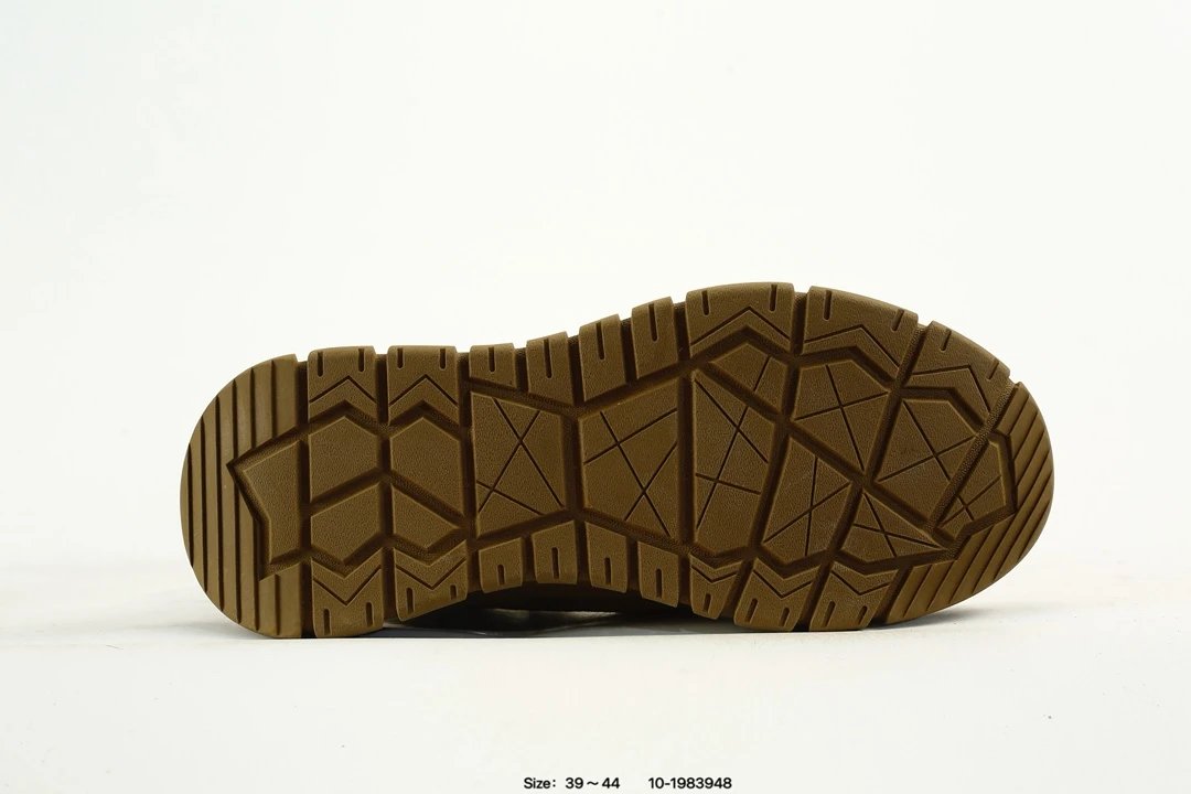 Suede Hiking Boots Taupe - Gallery Image 7 - Detailed View