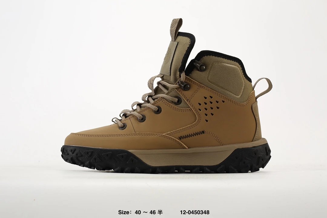Outdoor Hiking Boots Beige - Gallery Image 3 - Detailed View