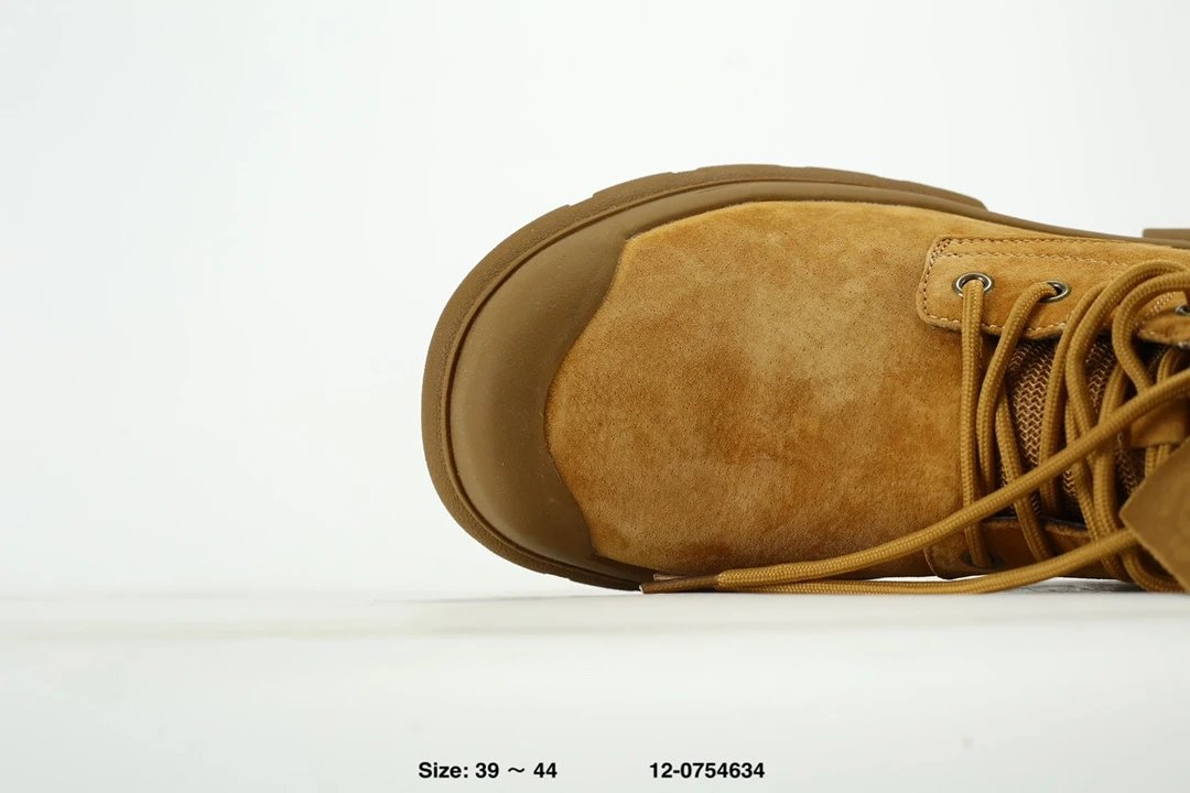 Suede Ankle Boots Honey - Gallery Image 6 - Detailed View