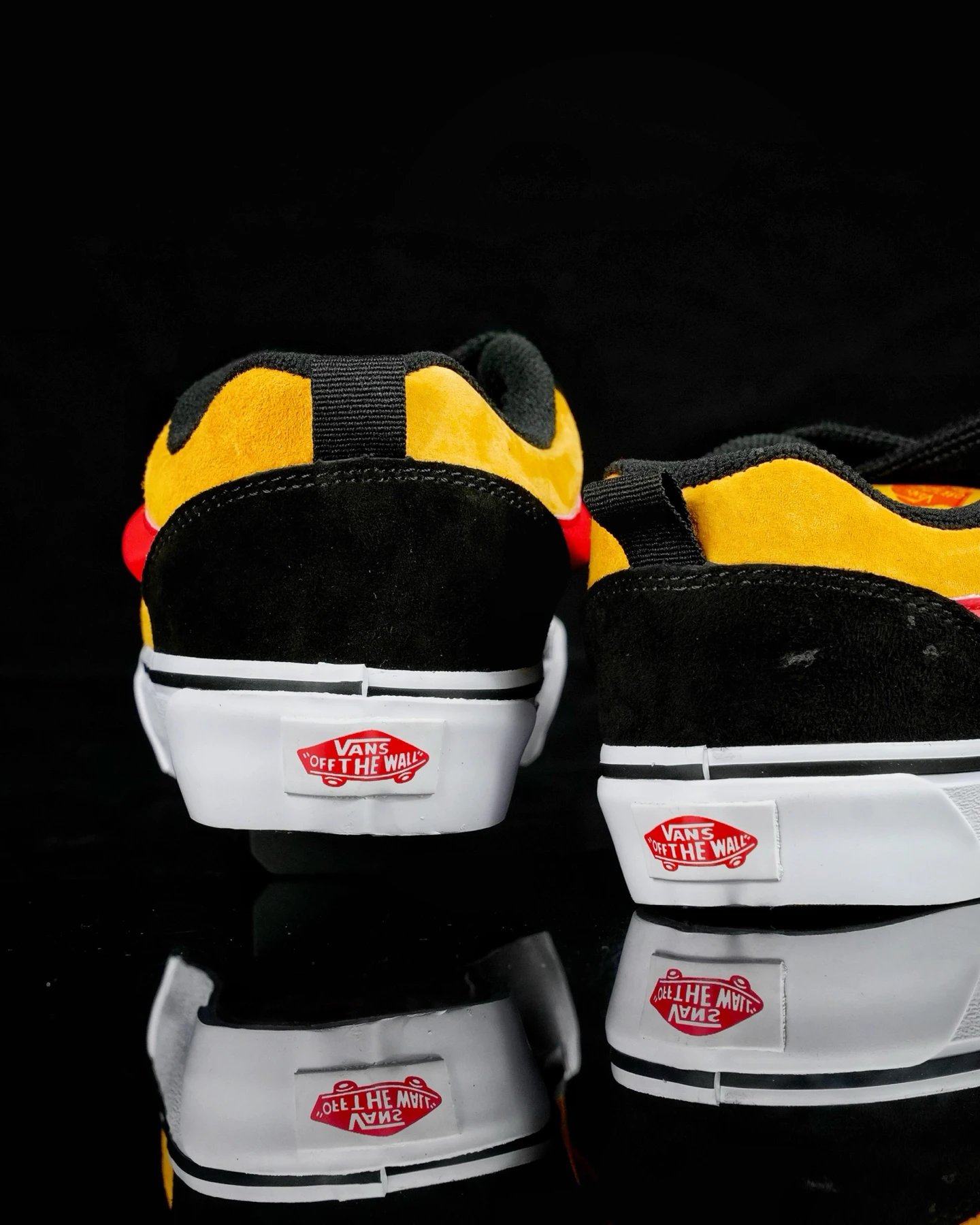 Retro Suede Skate Shoes Amber Glow - Gallery Image 8 - Detailed View