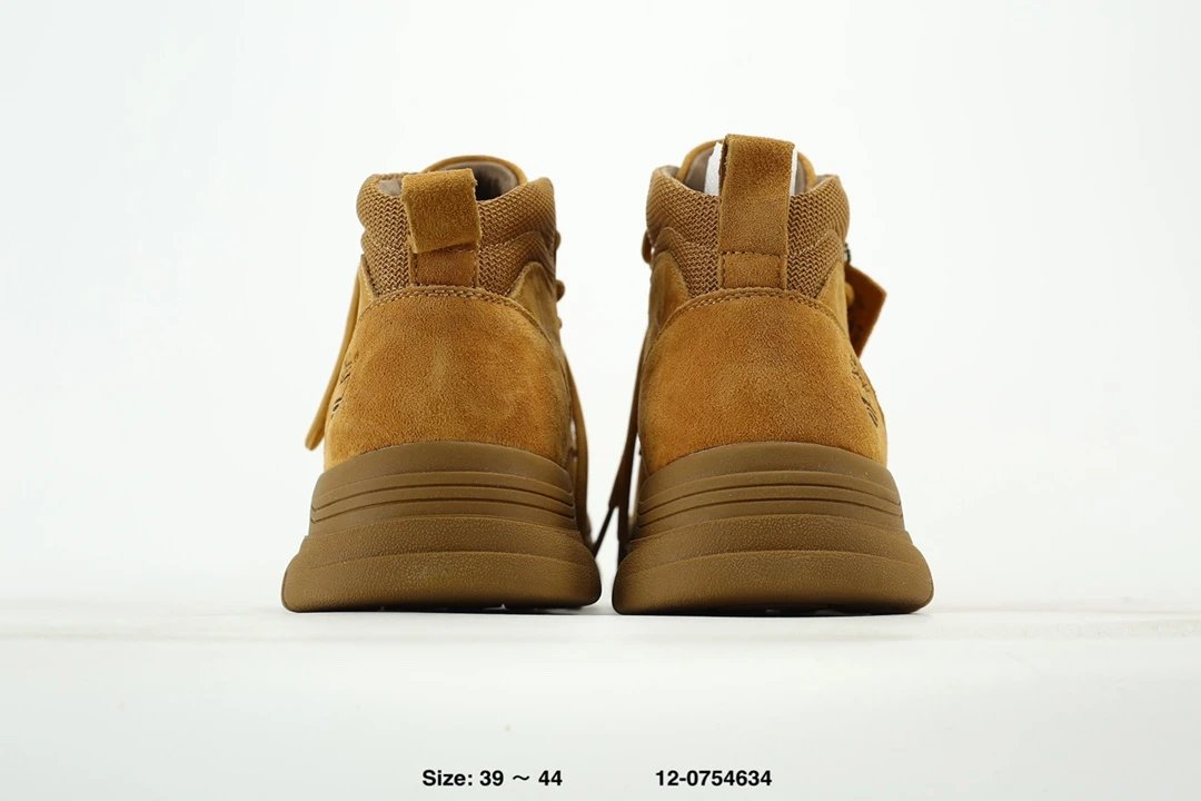 Suede Ankle Boots Honey - Gallery Image 8 - Detailed View