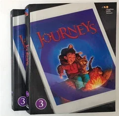 美国小学英语Journeys教材Grade 3年级两本正版进口精装美国语文2017年新版