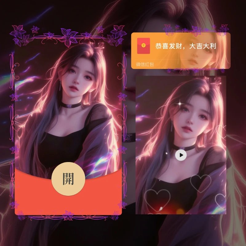 【红包封面】李慕婉儿