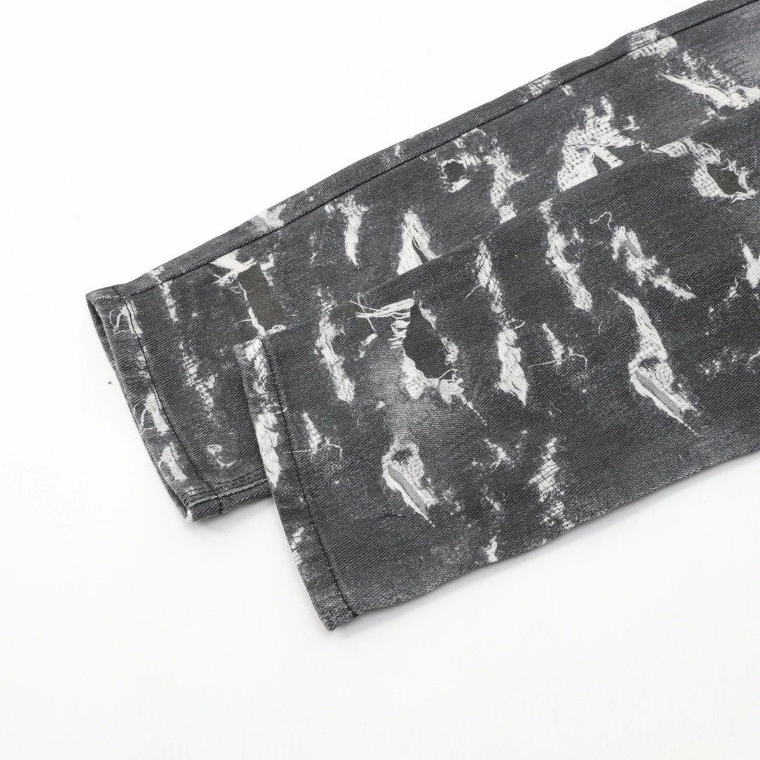 Givenchy Distressed Destroyed Denim Jeans - 6