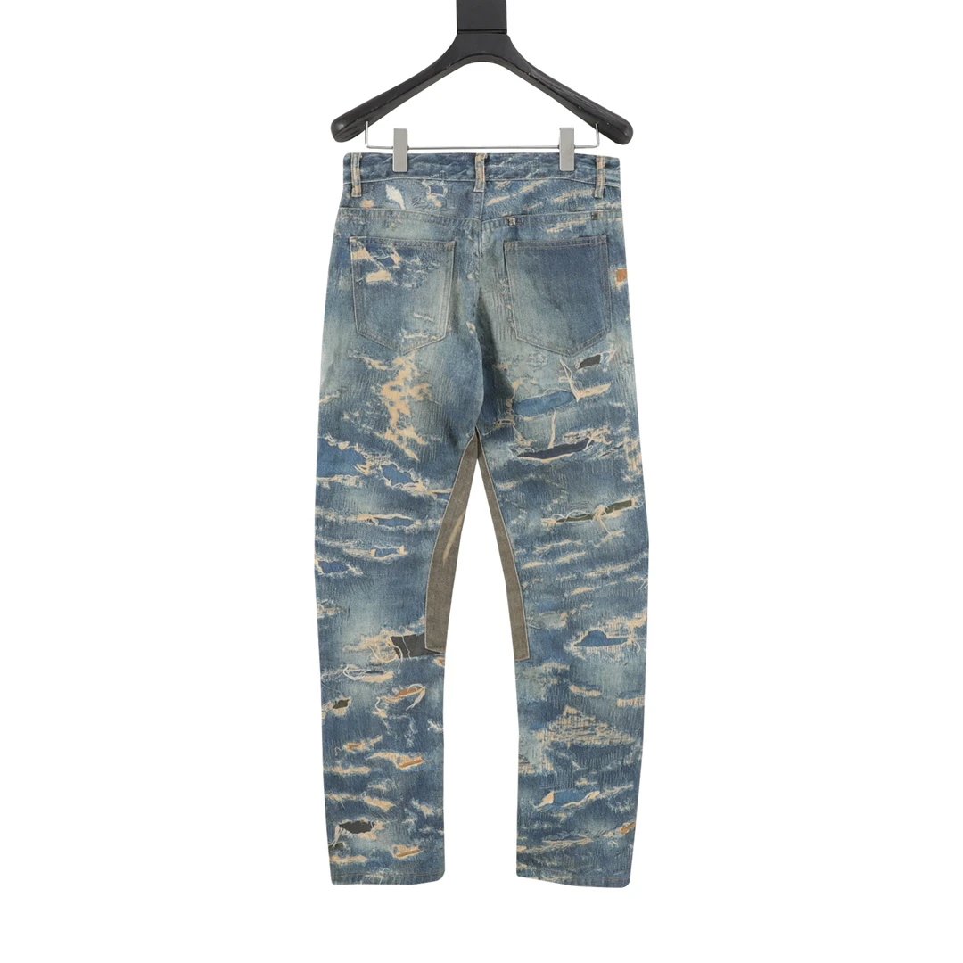 Givenchy Distressed Destroyed Denim Jeans - 19