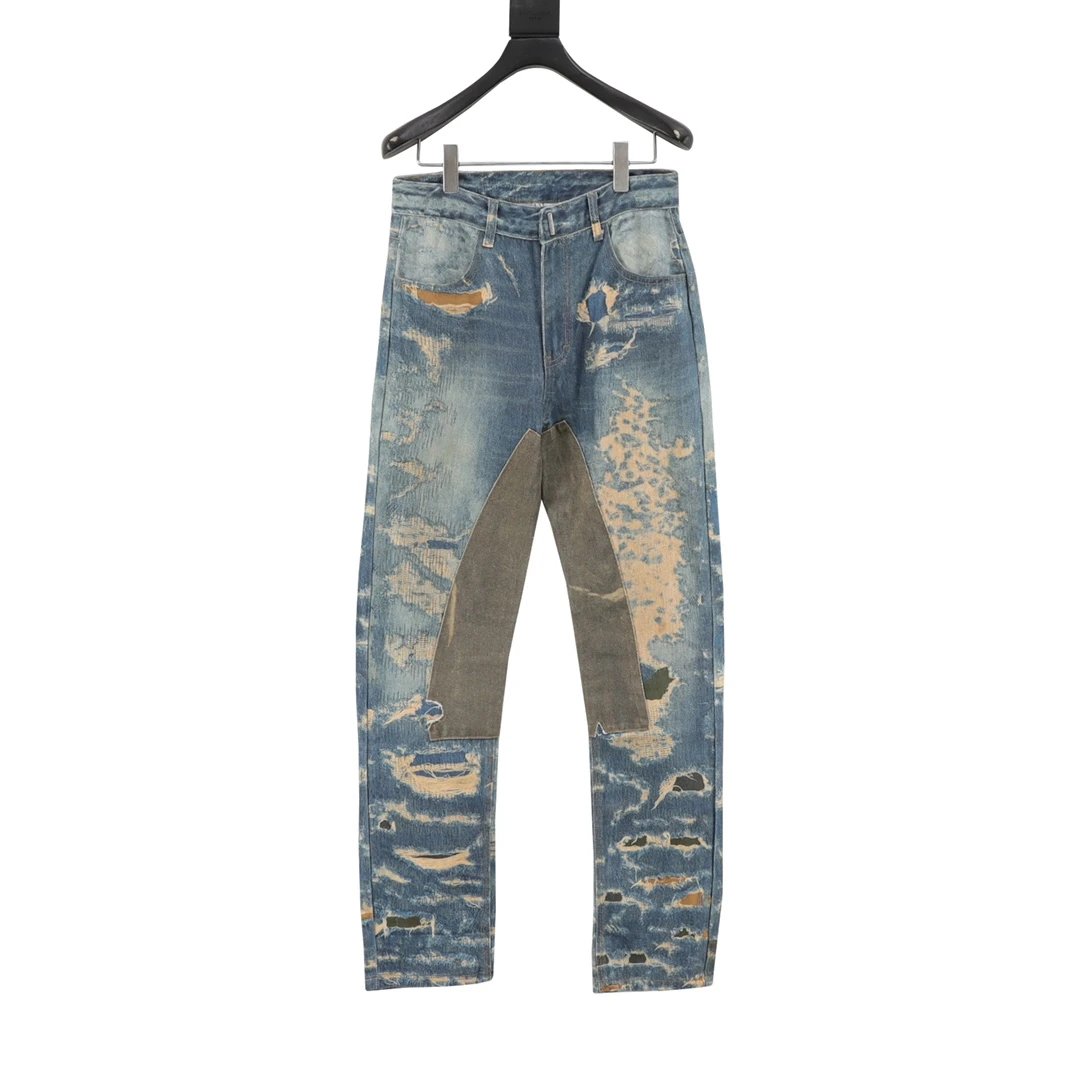 Givenchy Distressed Destroyed Denim Jeans - 20