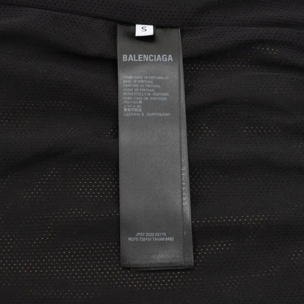 Balenciaga Shield Logo Windbreaker Beige Jacket - 10