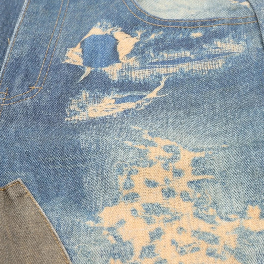 Givenchy Distressed Destroyed Denim Jeans - 16