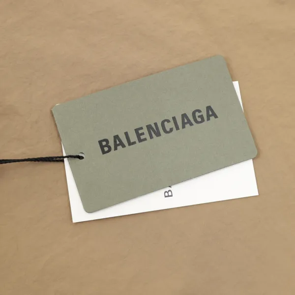 Balenciaga Shield Logo Windbreaker Beige Jacket - 9