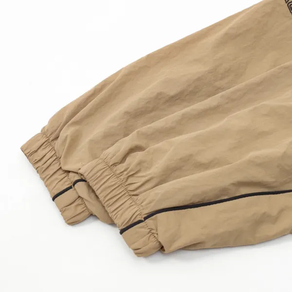 Balenciaga Shield Logo Windbreaker Beige Jacket - 6