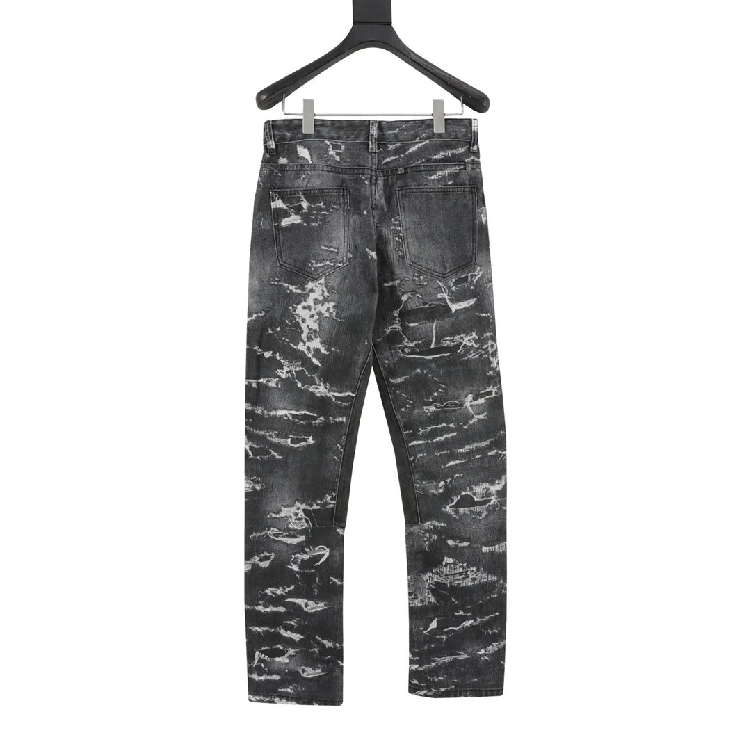 Givenchy Distressed Destroyed Denim Jeans - 10