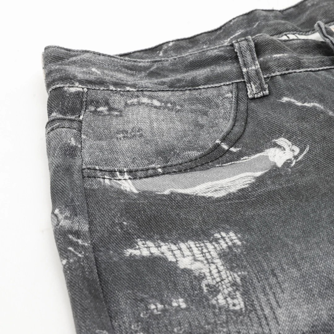 Givenchy Distressed Destroyed Denim Jeans - 8