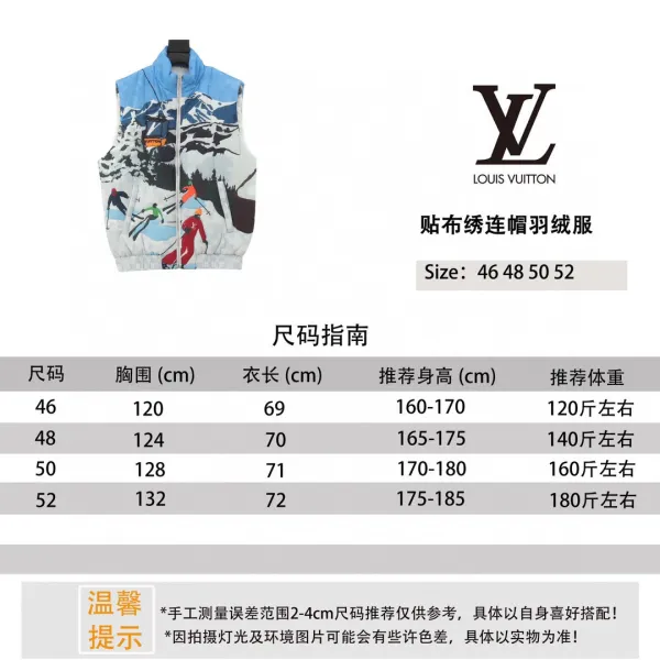 Louis Vuitton x Moncler Genius Ski Scene Down Vest Multicolor - 3