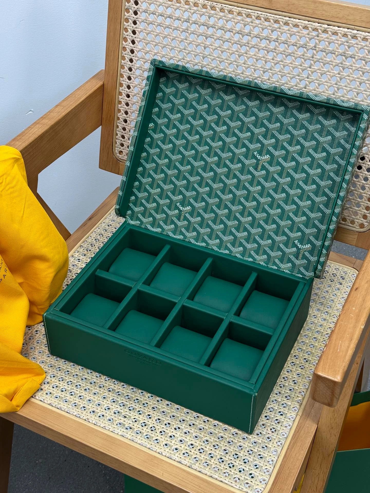 Goyard Watch Storage Case with Goyardine Pattern product image