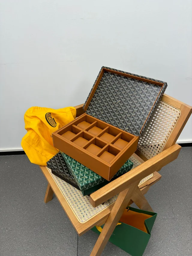 Goyard Watch Storage Case with Goyardine Pattern product detail image 8