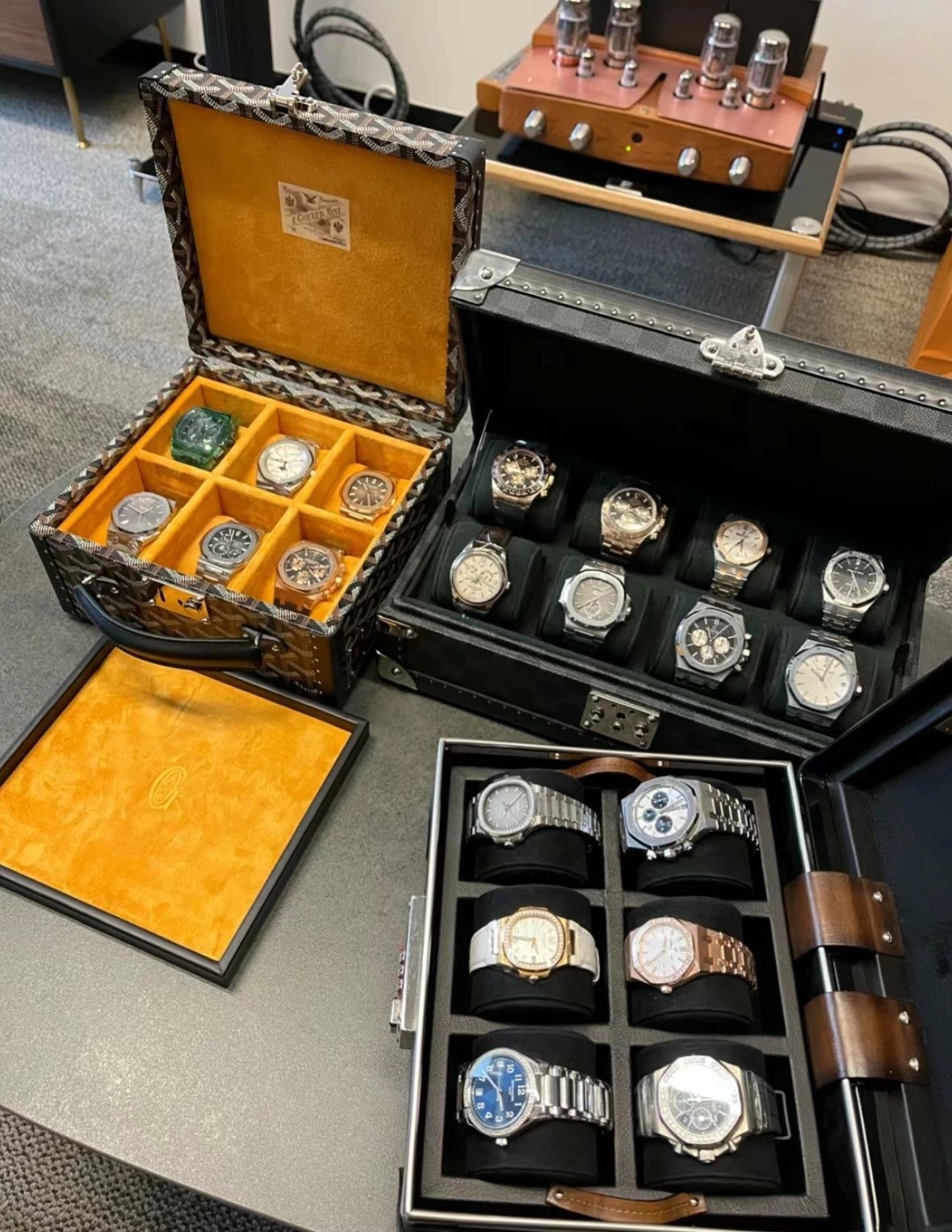 Goyard Watch Storage Case with Goyardine Pattern image 3