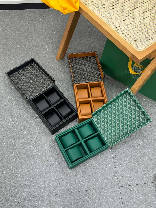 Goyard Watch Storage Case with Goyardine Pattern product detail image 24