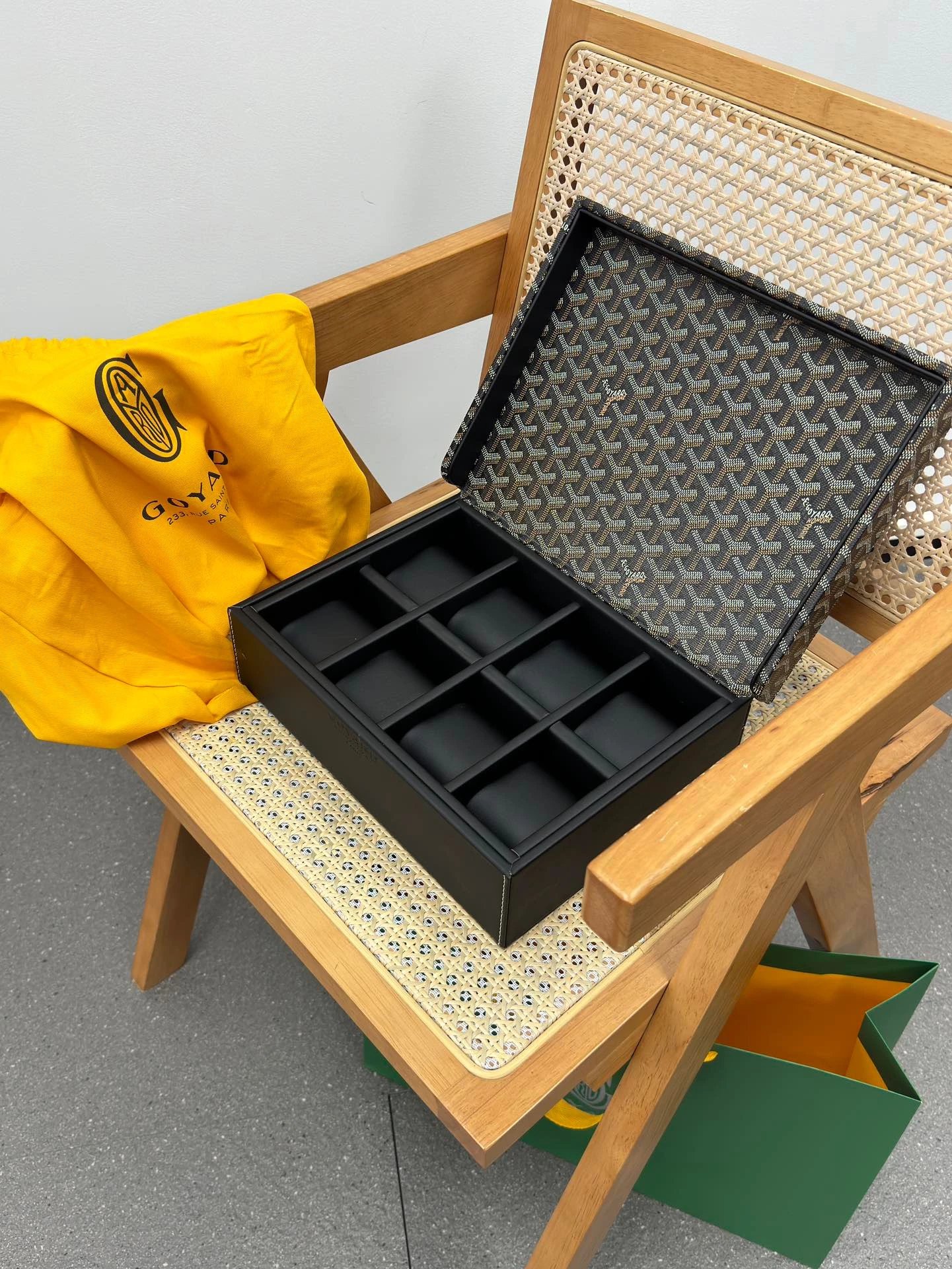 Goyard Watch Storage Case with Goyardine Pattern product image