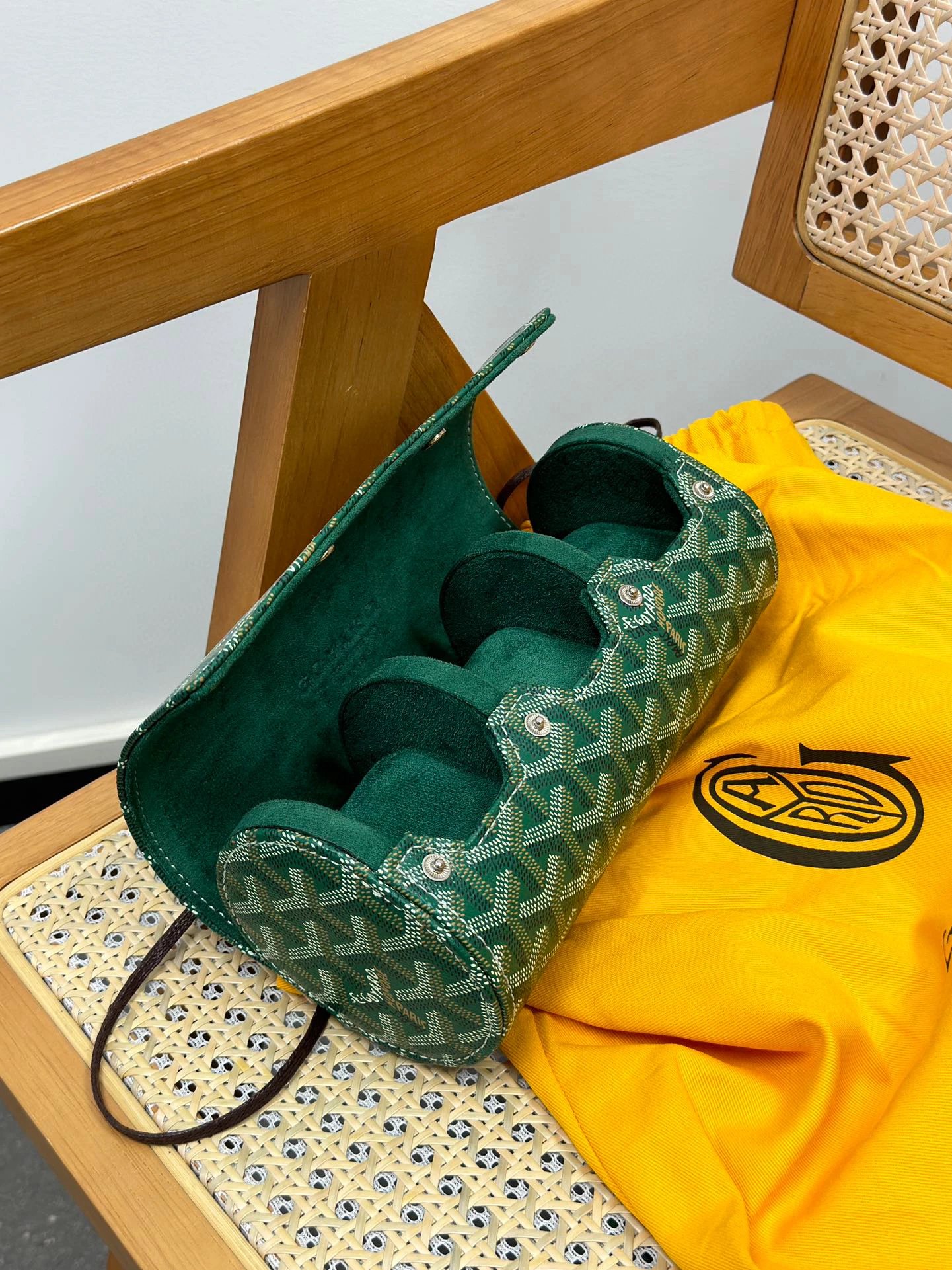 Goyard Watch Storage Case with Goyardine Pattern product image