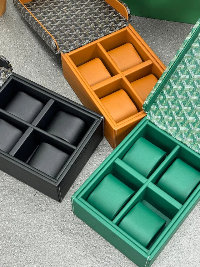 Goyard Watch Storage Case with Goyardine Pattern product detail image 25