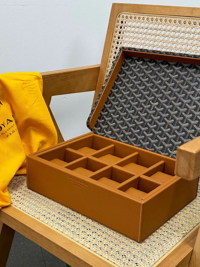 Goyard Watch Storage Case with Goyardine Pattern product detail image 35