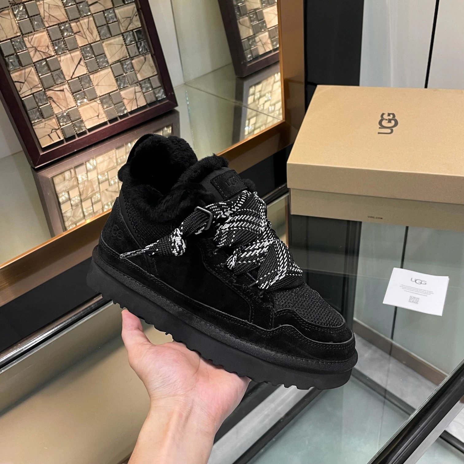 Mel - Low cut sneakers - Black