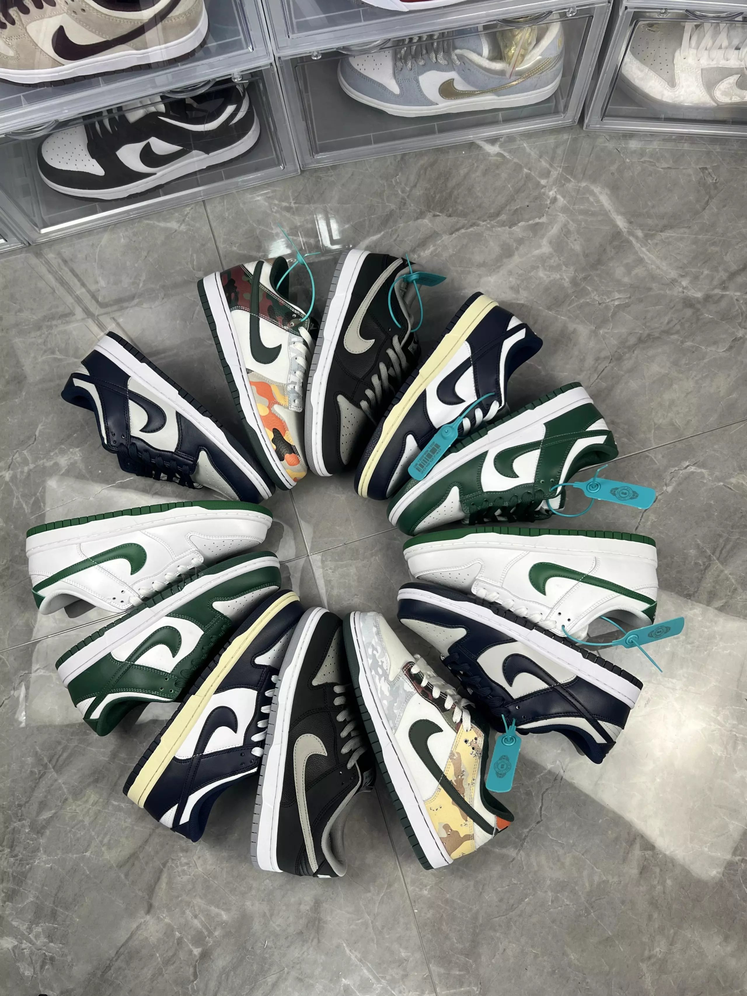 【 Factory stock, first-hand source, strongest cost-effectiveness 】 Regular size SB dock collection camouflage mandarin duck shadow gray navy blue white army green white green gray blue Georgetown