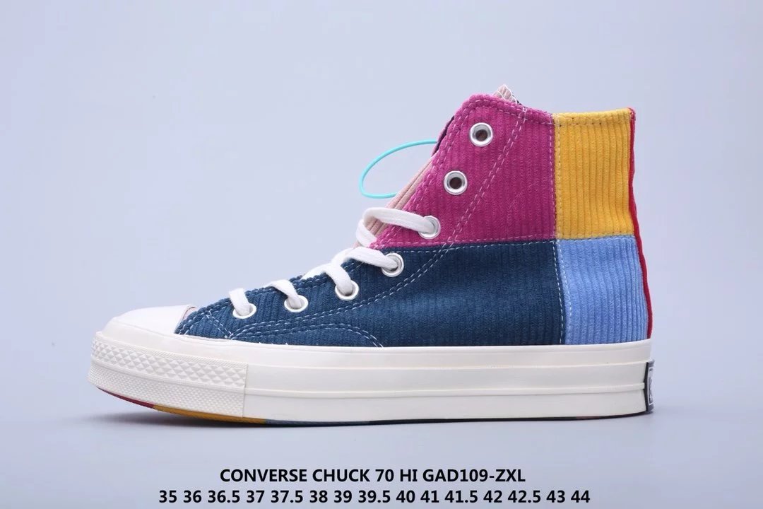 Offspring 1970s Corduroy High-Top Canvas Shoes
