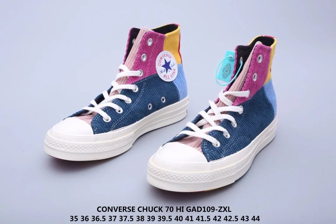 Offspring 1970s Corduroy High-Top Canvas Shoes photo 8
