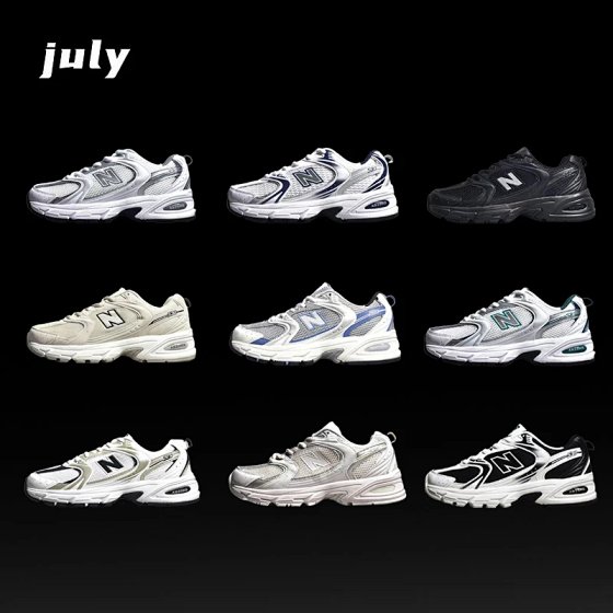 NB530 Classic Casual Low-Top Retro Running Shoes Gray Silver White Moonlight Beige Steel Blue White Black Gray Yellow Vintage Classic Athletic Sneakers Dad Shoes
