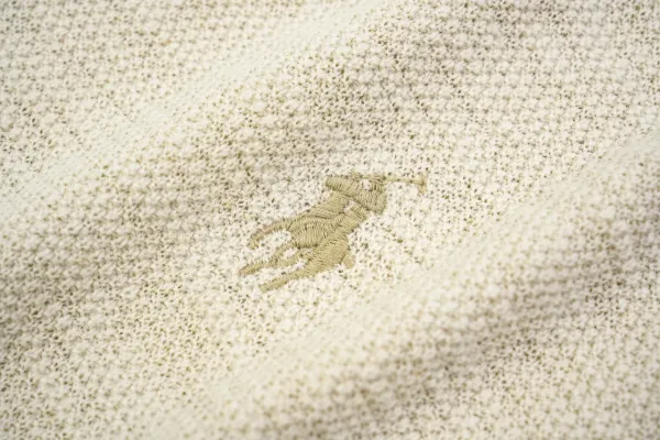 Polo Ralph Lauren Knit Polo Shirt Beige Cardigan - 5