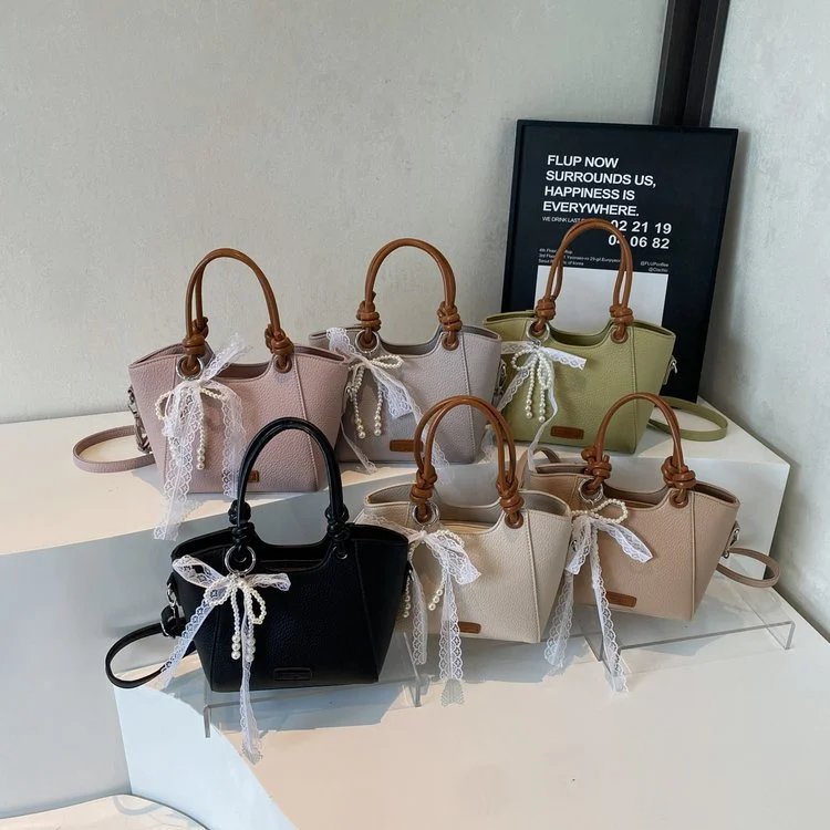 （自主品牌）新款pu手提小包单肩斜挎纯色潮流女包远大&513