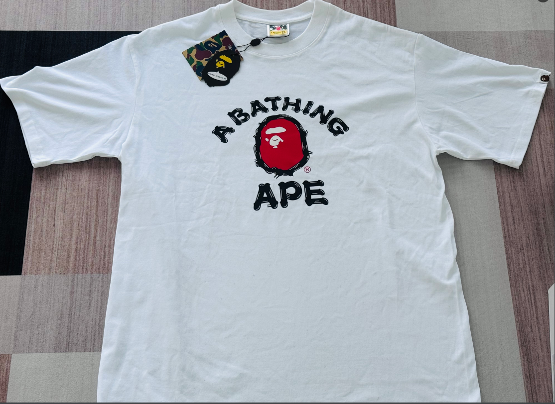 A Bathing Ape White T-Shirt