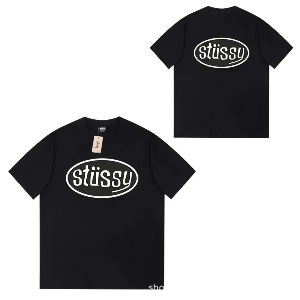 Stussy 8-Ball Graphic T-Shirt Gray - 8