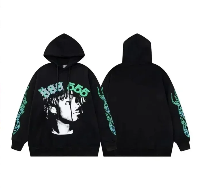 XXX 555 Black Hoodie