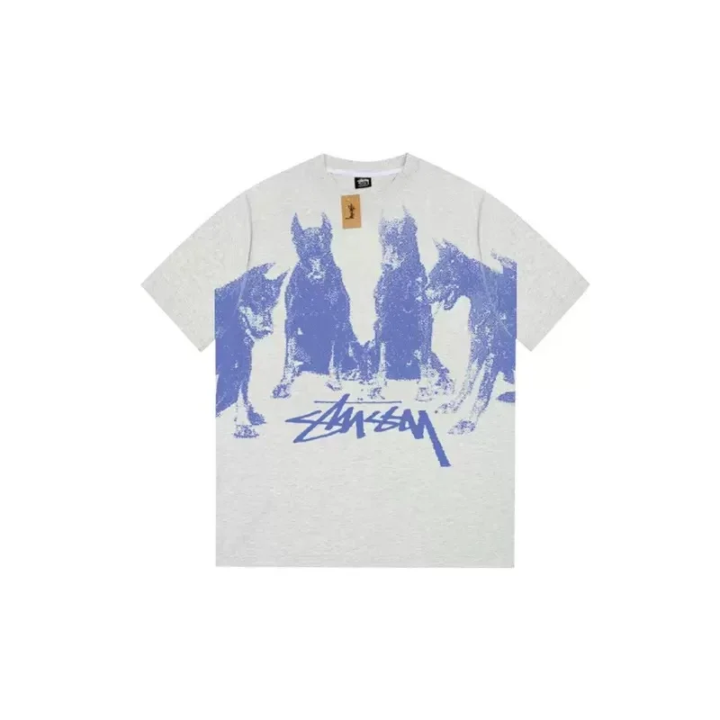 Stussy Wolf Grey T-S