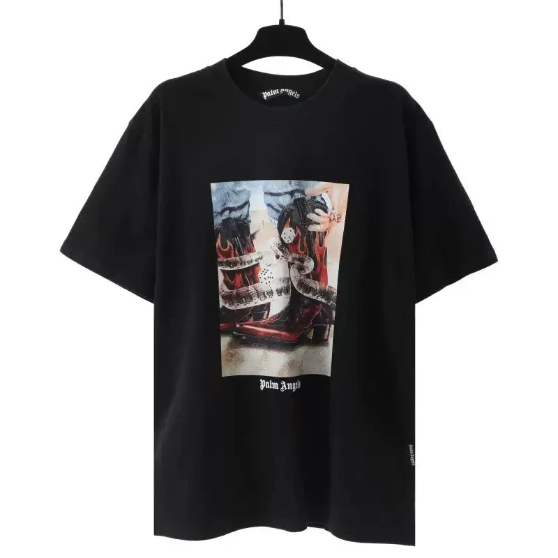 Palm Angels Black T-