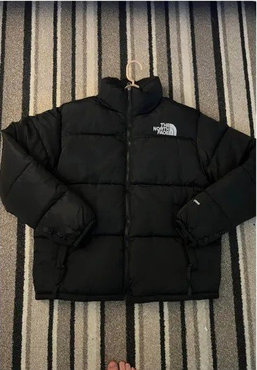 The North Face Nuptse Black Jacket