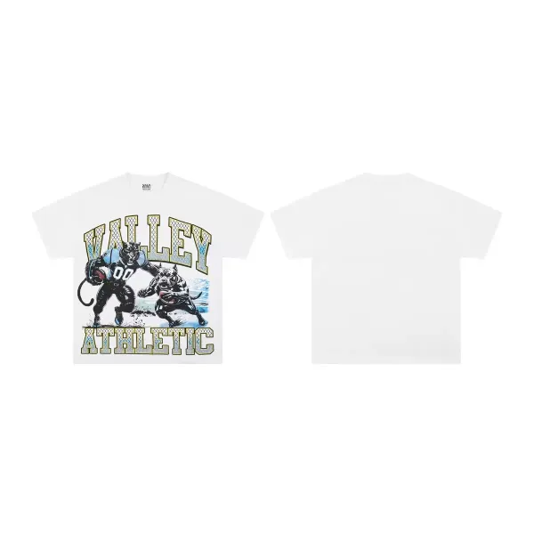 Design Vale Dreams Sports Graphic Tee Black T-Shirts - 6