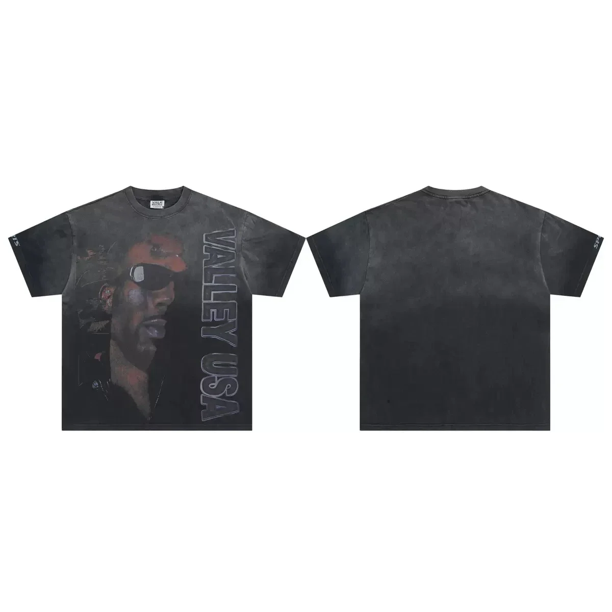 Valley USA Black T-S