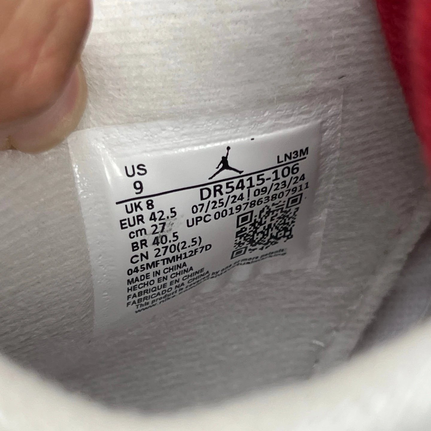Air Jordan 4 Varsity Red photo 2