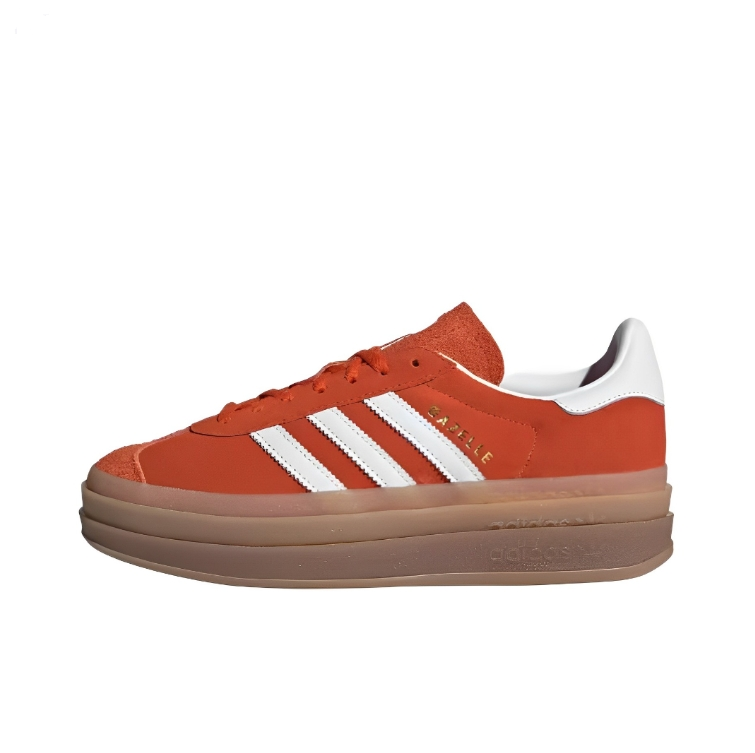 Adidas Originals Gazelle Bold — Red brown white IG8672 colorway — USFans Spreadsheet photo