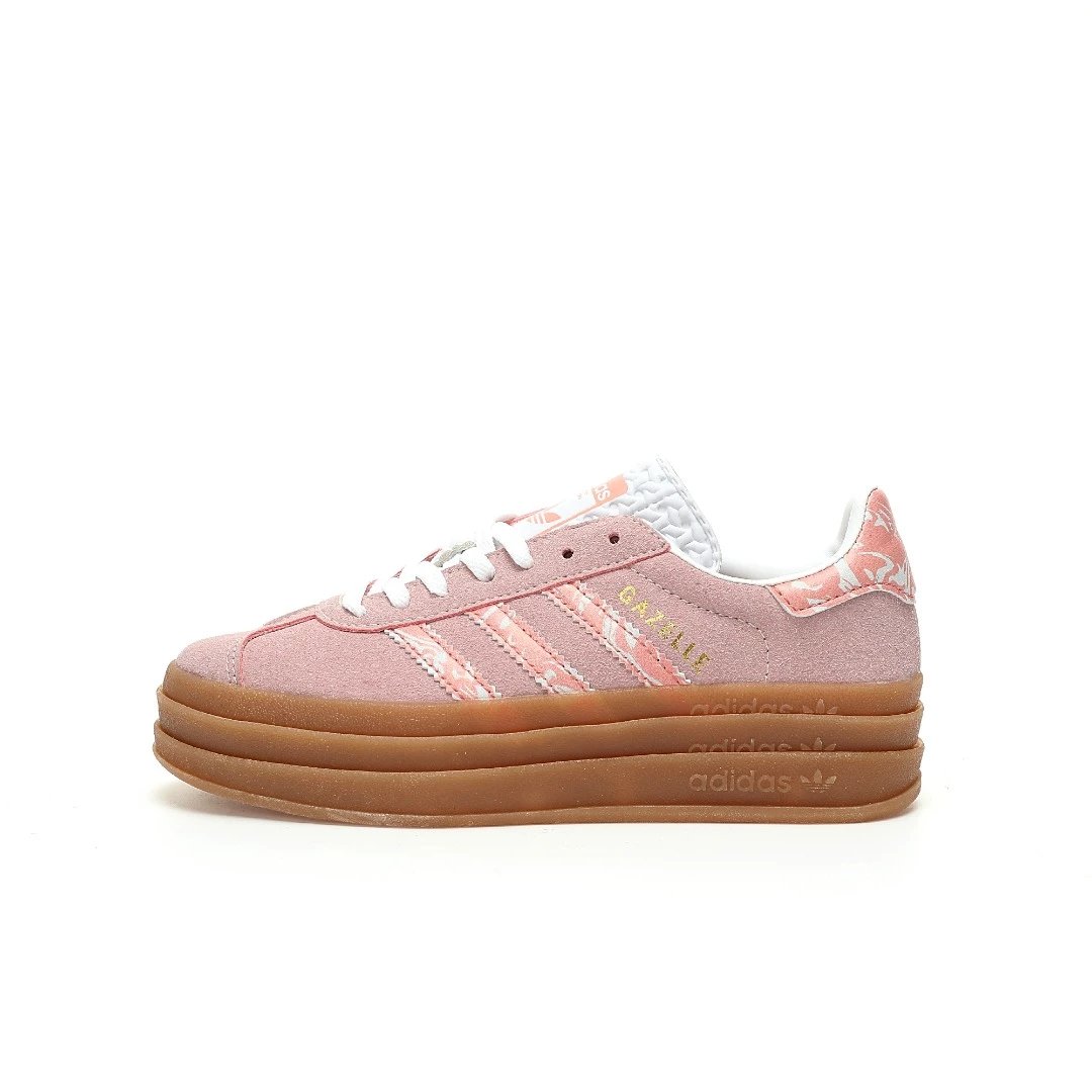 Adidas Originals Gazelle Bold — Light Pink Cherry Blossom Raw Rubber Bas colorway — USFans Spreadsheet photo