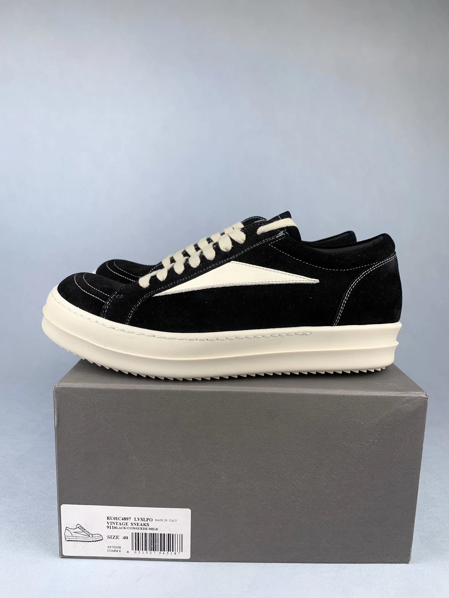 Tide DRKSHDW Vintage Sneaks Black Milk | DU02C5803-DO-911
