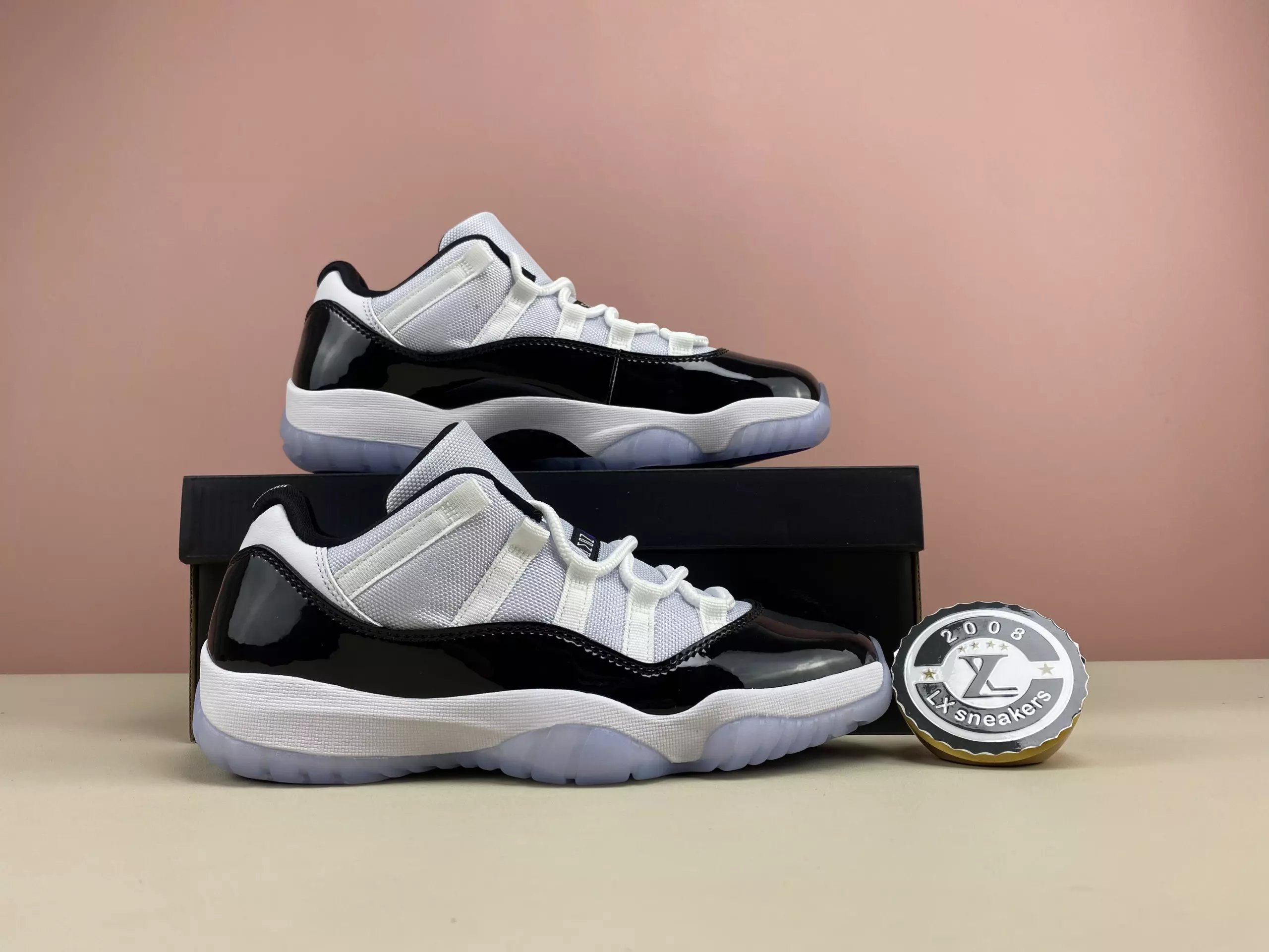LJR Air Jordan 11 Retro 'White Black Concord' - 528895-153