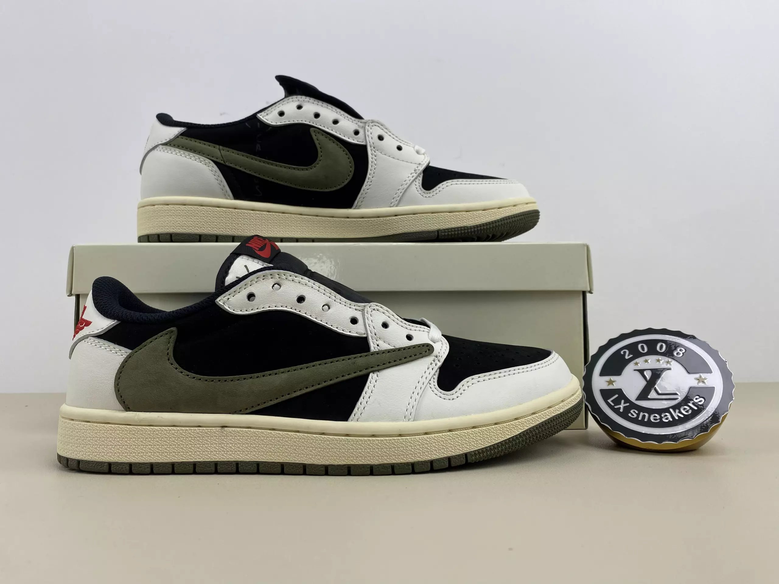 LJR Jordan 1 Retro Low OG SP Travis Scott Olive | DZ4137-106